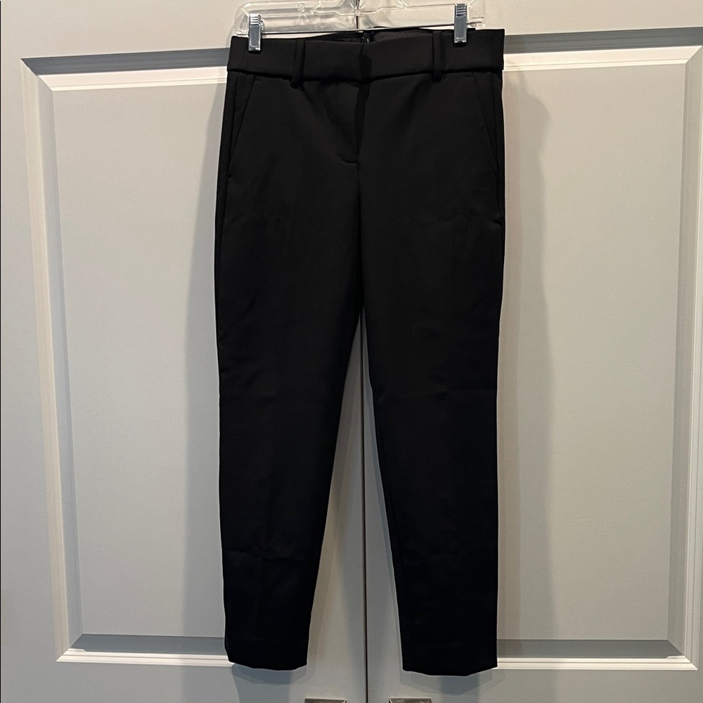 J Crew 365 Cameron Black Dress Pants size 6 NWT